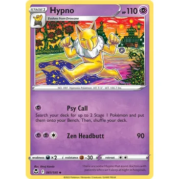 Karetní hra Pokémon TCG Hypno 061/195