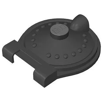 Stavebnice COBI Poklop průlezu tanku COBI-Náhradní díly, Barva Černá-77319