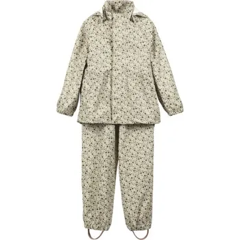 dívčí zimní kombinéza EN-FANT Rainwear set AOP Peyote vel. 80-140 116 EU