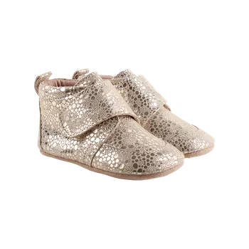 Capáčky EN FANT Velcro Slippers Fashion Gold 28 EU