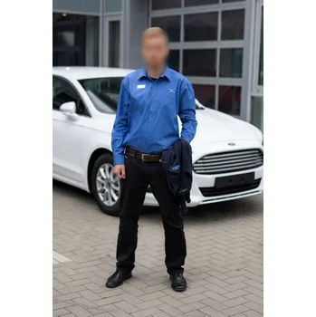 Pánská košile Pánská košile Ford s dlouhým rukávem XXL