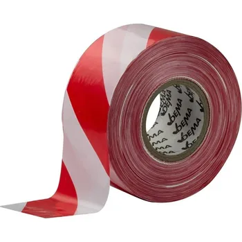Výstražná páska DEMA Výstražná páska 500 m červená/bílá