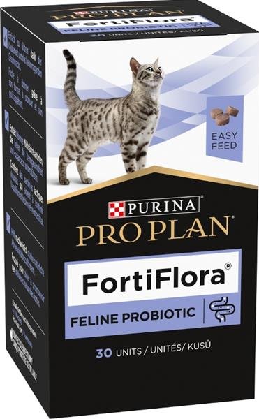 Purina Pro Plan FortiFlora pro kočky 30 tbl. od 535 Kč - Zbozi.cz