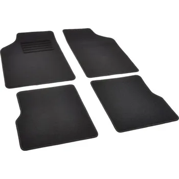 autokoberec Autokoberce textilní přesné černé / černé obšití - Škoda Favorit (1988-1995) 5-sedadel