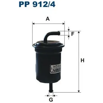 Auto-moto Palivový filtr FILTRON PP 912/4