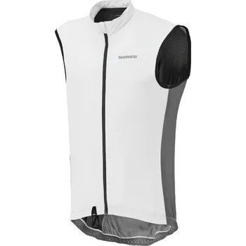 Cyklistická vesta Vesta Shimano white Barva: bílá, Velikost: L