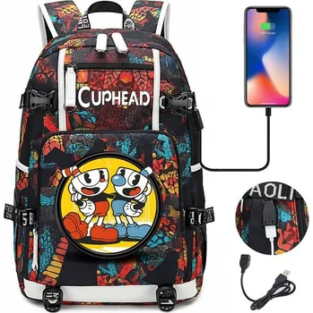 Dětský batoh Dětský vodotěsný batoh s USB nabíjením - 018