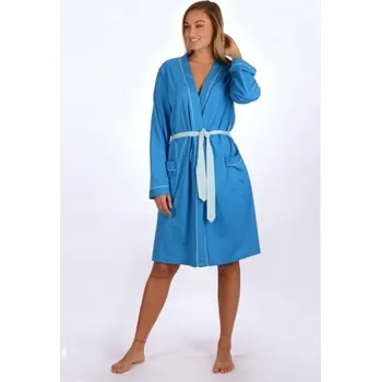 Dámský župan Vienetta Secret Dámský župan krátký Marie modrý Barva: Modrá, Velikost: S