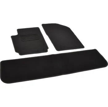 autokoberec Autokoberce textilní přesné černé / černé obšití - Citroën Xsara Picasso (1999-2012) 5-sedadel
