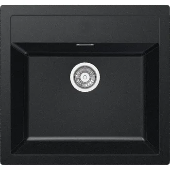 Tectonitový dřez Sirius SID 610 Tectonite - kuchyňský dřez 56x53 SID 610