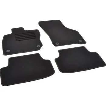 autokoberec Autokoberce textilní přesné černé / černé obšití - Audi A3 (Typ 8Y) (2020-2023) 5-sedadel