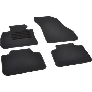 autokoberec Autokoberce textilní přesné černé / černé obšití - BMW 2er (Typ F45) Active Tourer (2014-2021) 5-dvéřový 5-sedadel