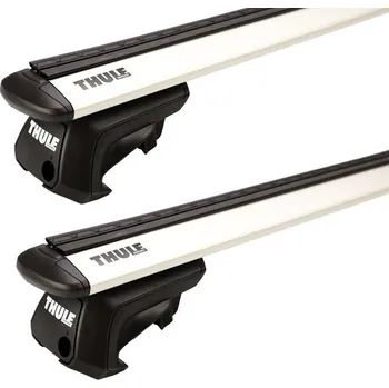 Příčník na automobil Střešní nosič Thule s hliníkovou EVO tyčí Peugeot 307 SW 5-dr Estate se střešními podélníky (hagusy) 05-08