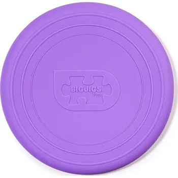Hračka pro nejmenší Bigjigs Toys Frisbee Fialové Lavender