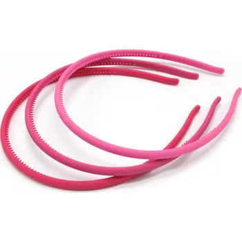 čelenka tmavě růžová kaučuková Barva: C: světlý odstín