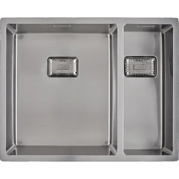 Nerezový dřez NEREZOVÝ DŘEZ CARESSI S ČTVERCOVOU VÝPUSTÍ CA3415Q10