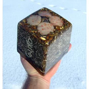 MEGA orgonit Stúpa sluneční kámen