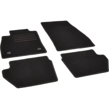 autokoberec Autokoberce textilní přesné černé / černé obšití - Ford Fiesta VII (2017-2023) 5-sedadel