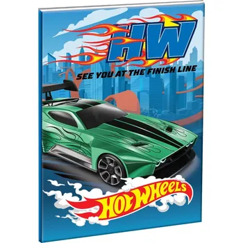 Sešit Linkovaný blok sešit Hot Wheels Race B/5, 40 stran