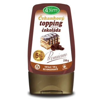 Potravina 4SLIM Čekankový topping čokoláda 250g