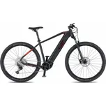 Horské elektrokolo 4Ever ESWORD TEAM černá/metal červená 2023 Velikost: 17"