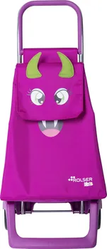 Nákupní taška Rolser Monster Kid MF Joy 2 růžová