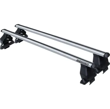 Střešní nosič / příčníky Menabo Tema - Tata Aria 5-dv (2010-2017) - rovná střecha / aluminium / zamykací