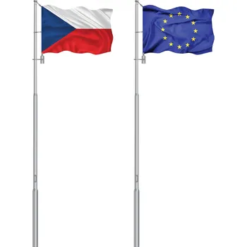 Vlajka Balíček PRO STÁTNÍ INSTITUCE - 5m stožár