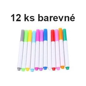 Tekuté křídy ve fixu - 12 barev