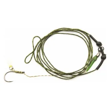 Rybářský háček Mistrall návazec Lead core rig velikost 2 balení 1ks-MAM6500023