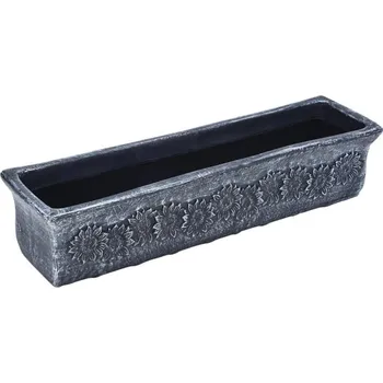 Květináč ROTO Květináč PLANIKA XL - šedá patina