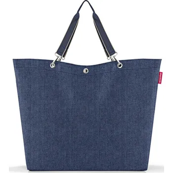 Cestovní taška Nákupní taška Reisenthel Shopper XL Herringbone dark blue