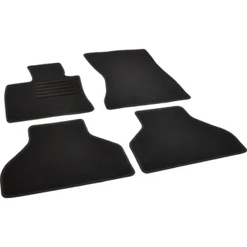 autokoberec Autokoberce textilní přesné černé / černé obšití - BMW X5 (Typ E70) (2006-2013) 5-sedadel