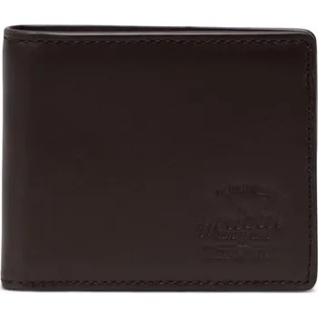 Peněženka HERSCHEL peněženka - Hank Wallet Leather Brown (04123)