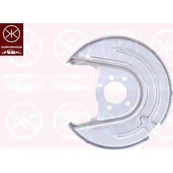 Brzdový kotouč Ochranný plech proti rozstřikování, brzdový kotouč KLOKKERHOLM 7522878