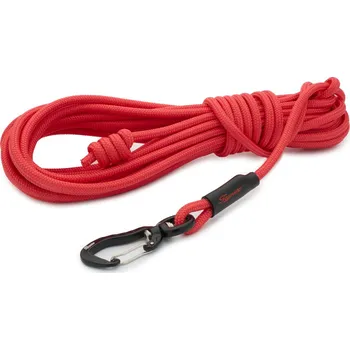 Vodítko pro psa Tamer Lanové vodítko STOPOVAČKA TWIST | Mini | červená - 602 Délka: 7m