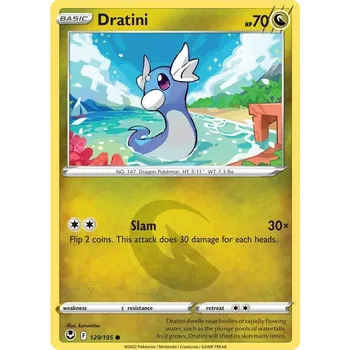 Sběratelská karetní hra Dratini 129/195 - Silver Tempest Typ karty: Non-Holo