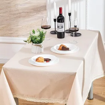 ubrus Ubrus jako lněný - odolný proti skvrnám 140 x 200 cm