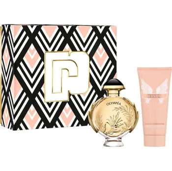 Dámský parfém Paco Rabanne Paco Rabanne Olympea Solar Intense SET: Parfumovaná voda 80ml + Tělové mléko 100ml Pre ženy Parfumovaná voda