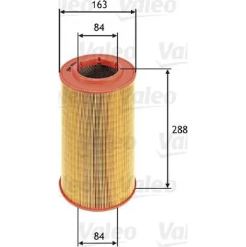 Vzduchový filtr Vzduchový filtr VALEO 585614