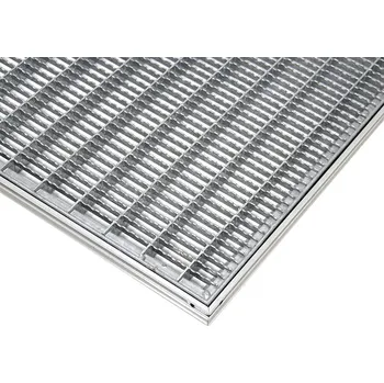 Rohožka Kovová venkovní čisticí vstupní rohož s rámem FLOMA SteelMat - délka 60 cm, šířka 120 cm, výška 2,5 cm