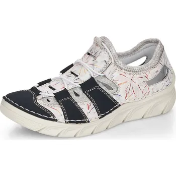 Dámské tenisky Dámská obuv celoroční RIEKER DC 55060-90 bílá 41