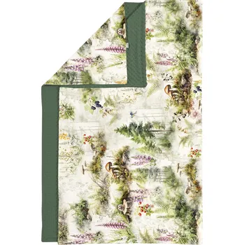 Povlečení DARRÉ Deka Dary lesa - zelená Velikost: 150 x 200 - letní varianta