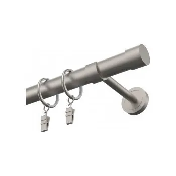 Garnýž Kovová garnýž EXCLUSIVE Satin nickel Ø 28 mm - Pullo