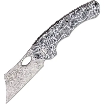 Bestech SKIRMISH Damascus G10 Černá+Bílá BL07A