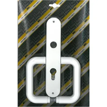 Dveřní kování Magg Klika plastová dveřní 72 FAB STANDARD bílá