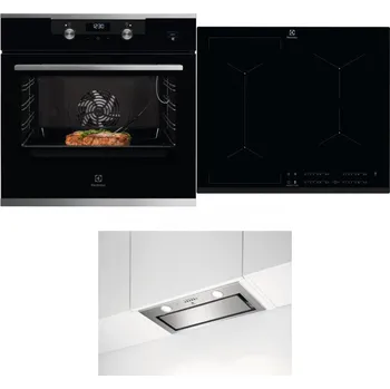 Set domácích spotřebičů ELECTROLUX KODEC75X2 + ELECTROLUX EIV634 + ELECTROLUX LFG716X