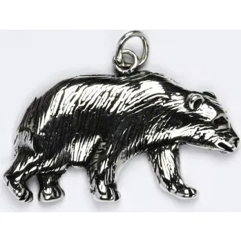 Přívěsek Stříbrný přívěsek medvěd - P160 (Stříbrný přívěsek medvěd )