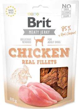 Pamlsek pro psa Brit Jerky Chicken Fillets