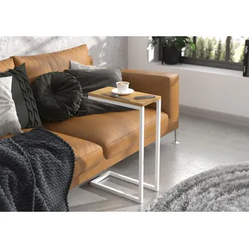 Konferenční stolek Nábytek PEGAS s.r.o. Pomocný stolek SPARK Bílý+Artisan